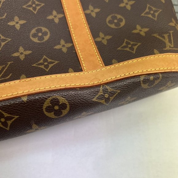 Auth LOUIS VUITTON BABYLONE Shoulder Bag Monogram Leather Brown France - Picture 8 of 16